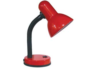 Galda lampa Basic, balta, standartspuldze